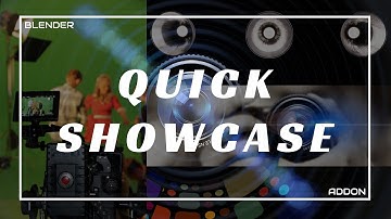 Quick Showcase Blender addon