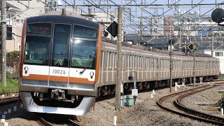 東京メトロ10000系66編成 1395S 各駅停車 小手指行き 西武池袋線 秋津～所沢 区間