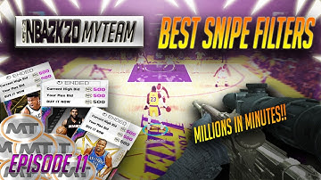 *100% LEGAL* TOP 5 NBA 2K20 SNIPE FILTERS!! NBA 2K20 MYTEAM BEST SNIPE FILTERS TO MAKE MT RIGHT NOW!