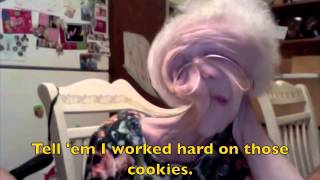 Granny Davis Cookies Message