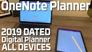 2019 OneNote Digital Planner