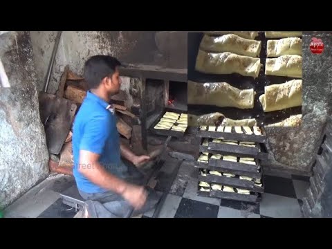 Making Eggpuff since 100 years old bakery near charminar | egg puffsrecipe | APPLE STREET FOOD