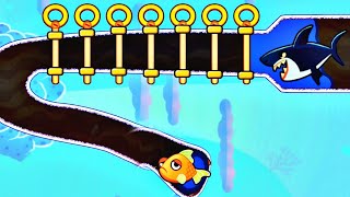 Save the fish Game 🐠🐟🐠🐟 / Max levels 43234 - 44243 Gameplay / Andriod mobile Game / Puzzle game