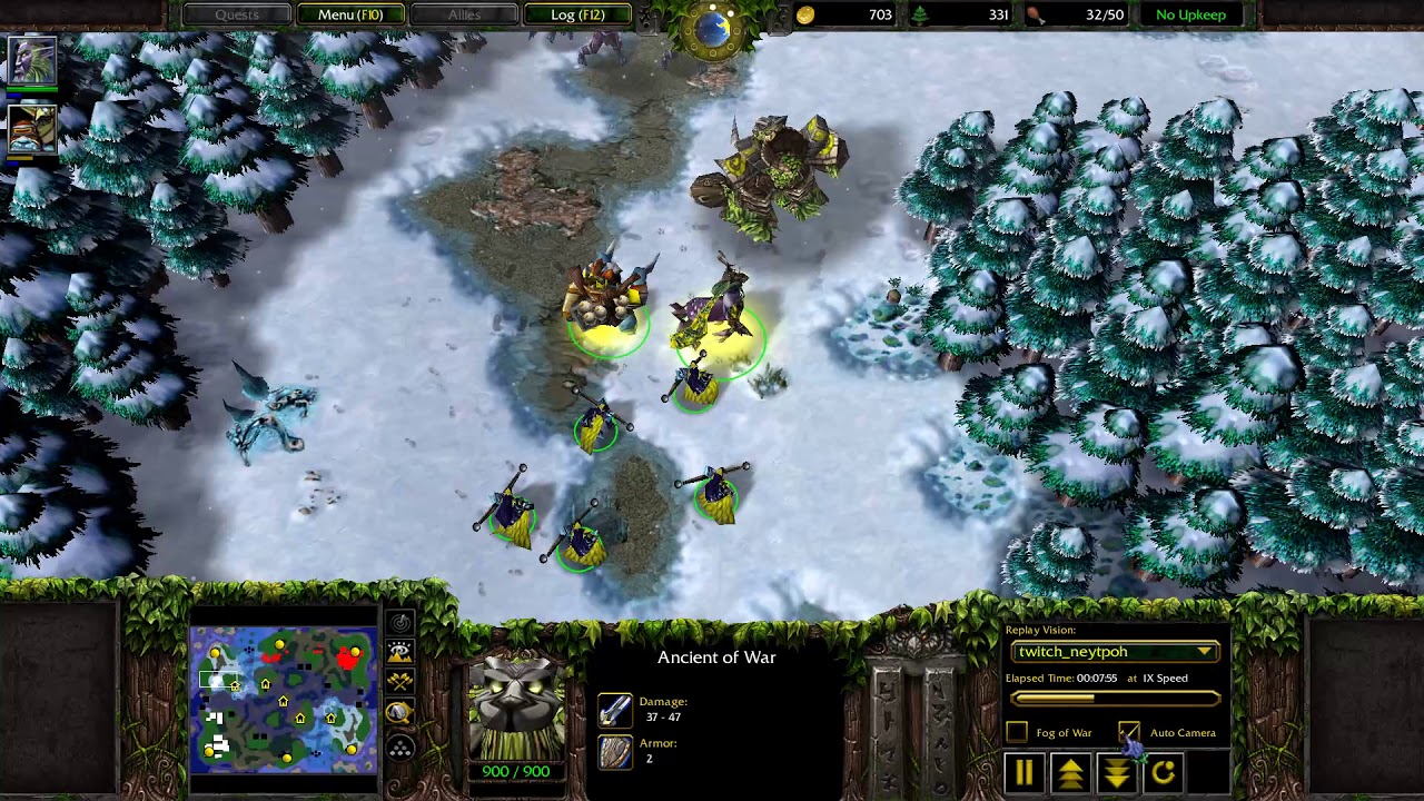 ESports - Warcraft III, Neytpoh vs Ag3nt, mTw Legendary Cup - Qualifier 4 (08 April 2019), Northe...