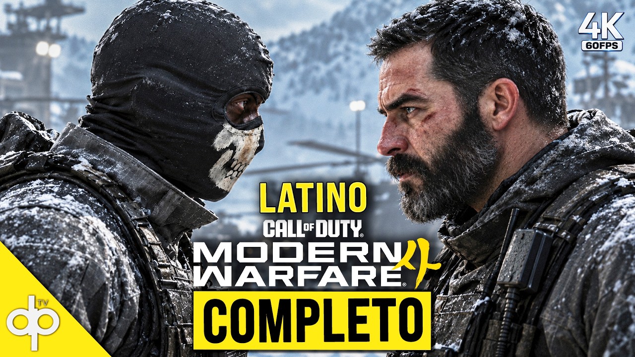 CALL OF DUTY MODERN WARFARE 4 Campaña Completa en Español LATINO | Gameplay PC (4K 60FPS)