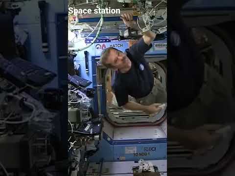 Inside view of international space Station