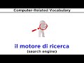 Understanding Italian Pronunciation and Vocabulary
