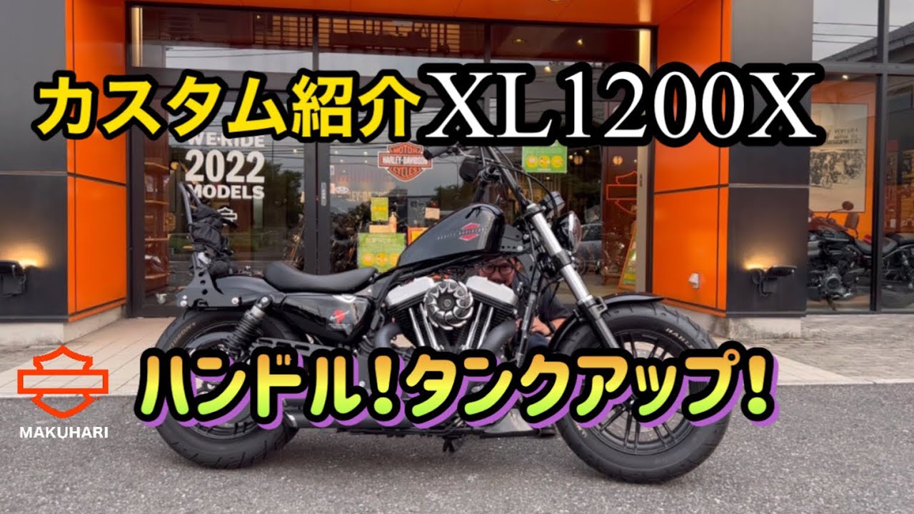 フォーティーエイト】カスタム紹介 XL1200X - YouTube