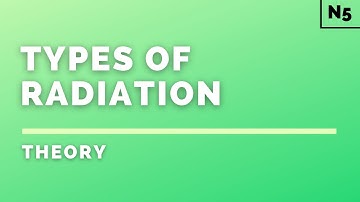 National 5 Physics | Radiation | Types of Radiation | THEORY