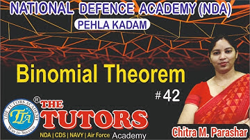 Binomial Theorem  | # 42 | NDA | Chitra M. Parashar | The Tutors Academy