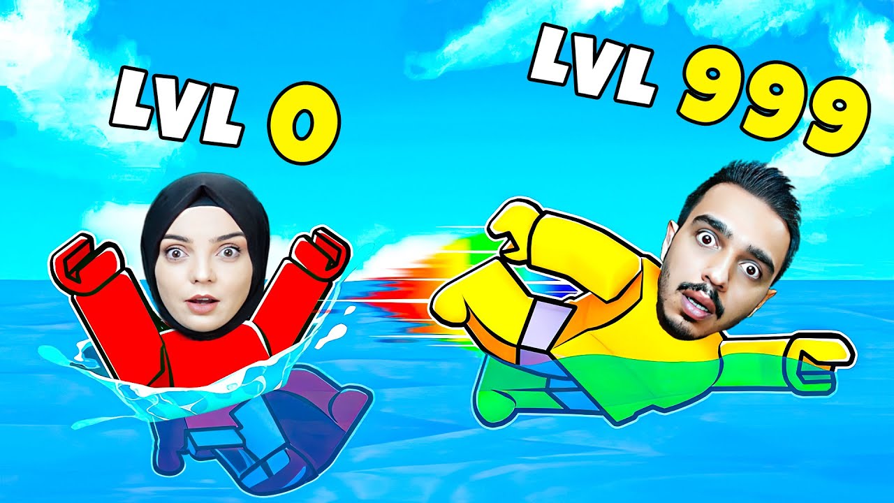 EN HIZLI YÜZEN OYUNU KAZANIR !! 😱 Roblox