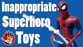 Top 5 Most Inappropriate Superhero Toys | Try NOT To Stare!