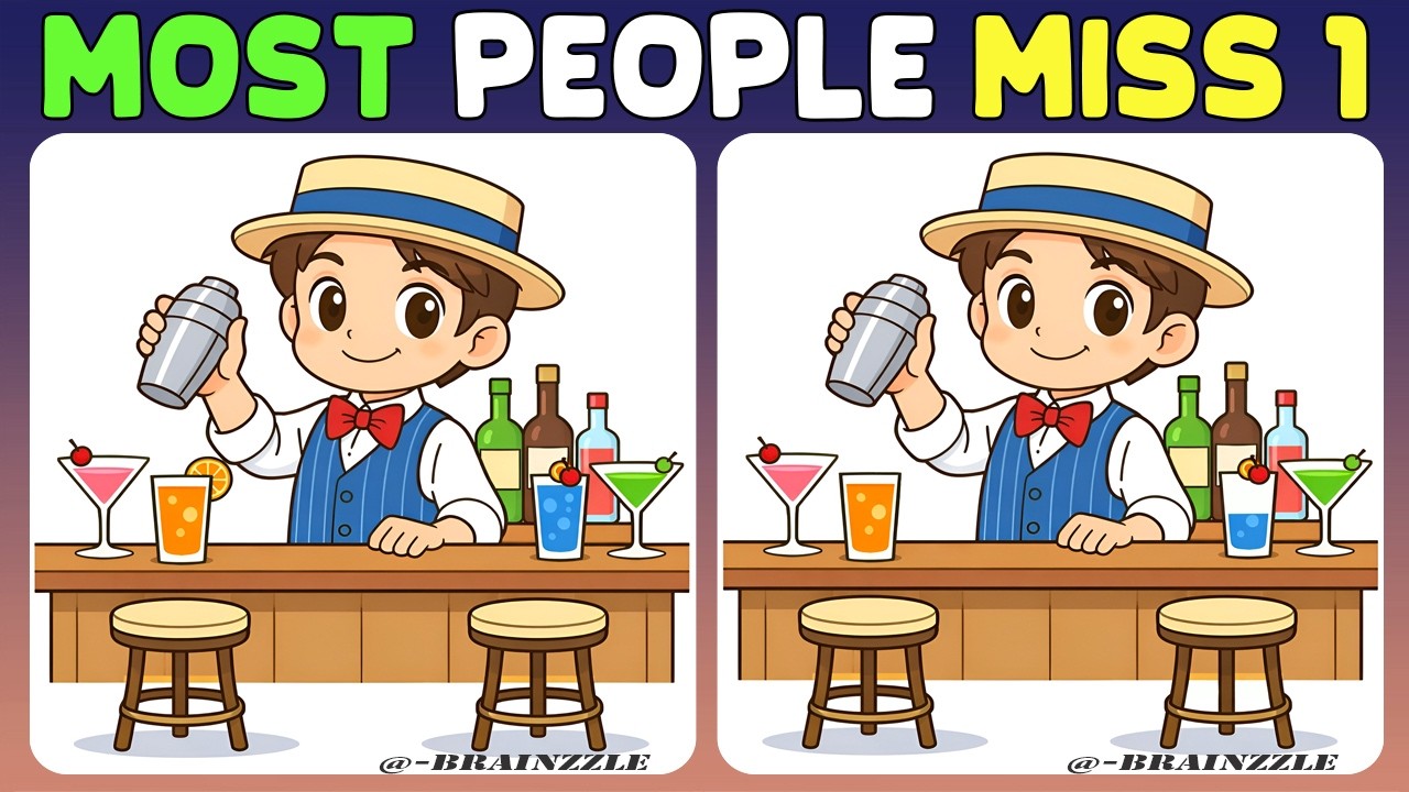 [Тренировка мозга: найди отличия] 🧩Сможете ли вы найти различия между этими похожими картинками?