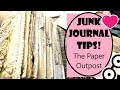 Random junk journal tips beginner friendly the paper outpost