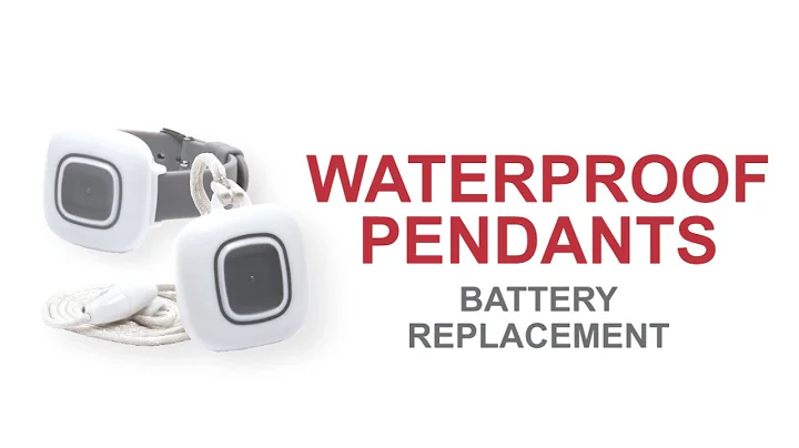 Waterproof Pendant Battery Replacement