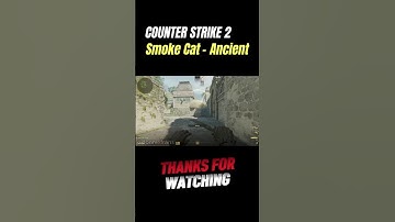 CS2 ANCIENT - SMOKE CAT FROM T SPAWN #counterstrike2 #cs2 #cs2smokes