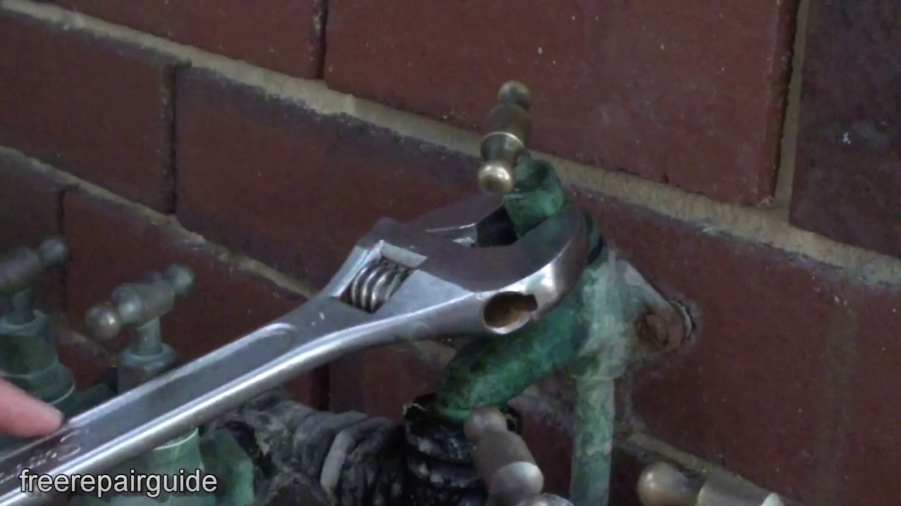 How to Fix Leaking Garden Tap YouTube
