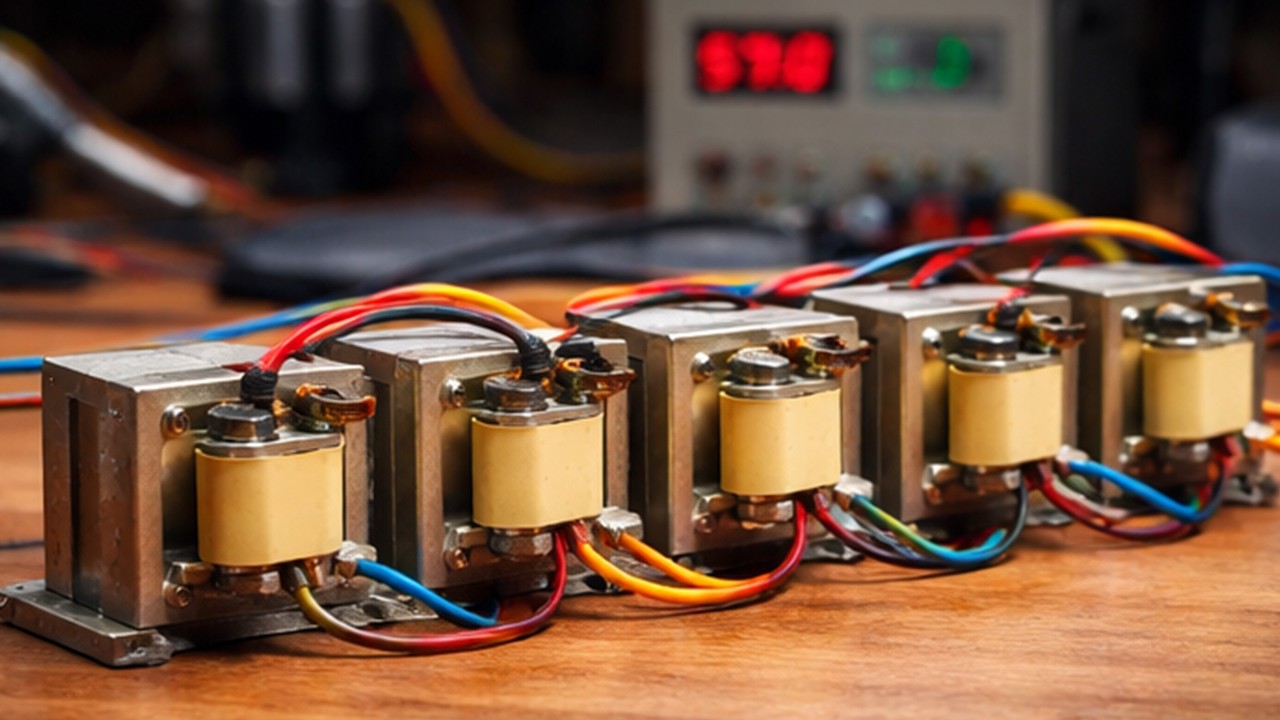 Что происходит при последовательном соединении трансформаторов?