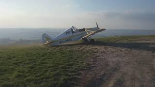 Piper Pawnee NO TAILWHEEL Take off