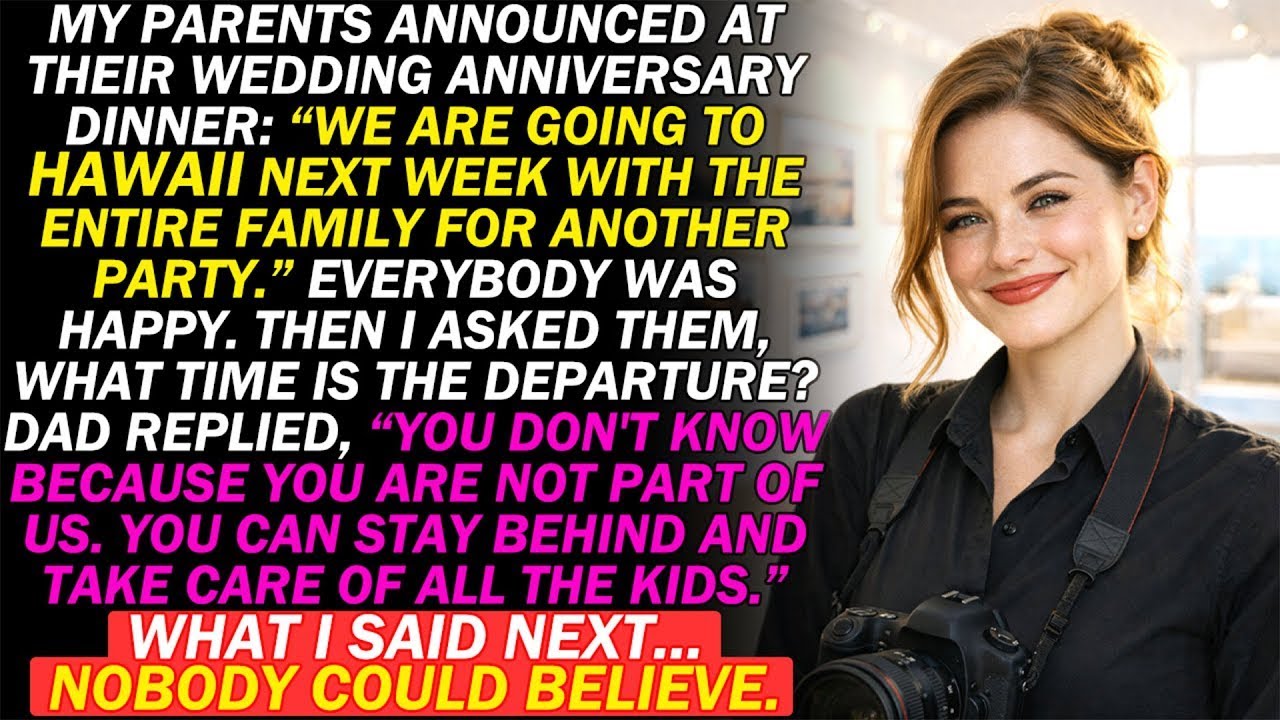 My Parents Humiliated Me At Their Wedding Anniversary—So I Left Forever.