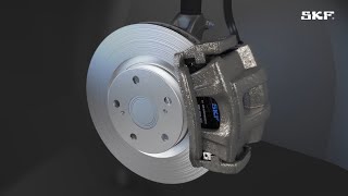 #Tutorial  How a floating caliper brake works