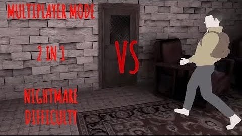 NEW Multiplayer Mode on Versus (Nightmare Difficulty) | 2 Playthroughs in 1 | Eyes - The Horror Game