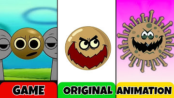 My NEW! Sprunki OC: Dirty Bubble (From SpongeBob SquarePants!) Animation vs Game (All Versions)