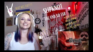 NEW SLIPKNOT ALBUM*THE END SO FAR* | Adderall | Hive Mind | Warranty | 3 Song Reaction!