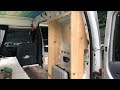 FINISHED OUR KITCHEN CABINET FOR OUR TINY VAN