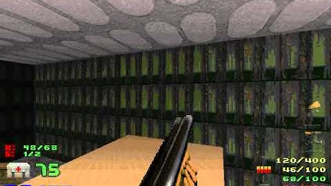 DOOM II: CPU-Halls (2nd custom map by doomdaniel95)