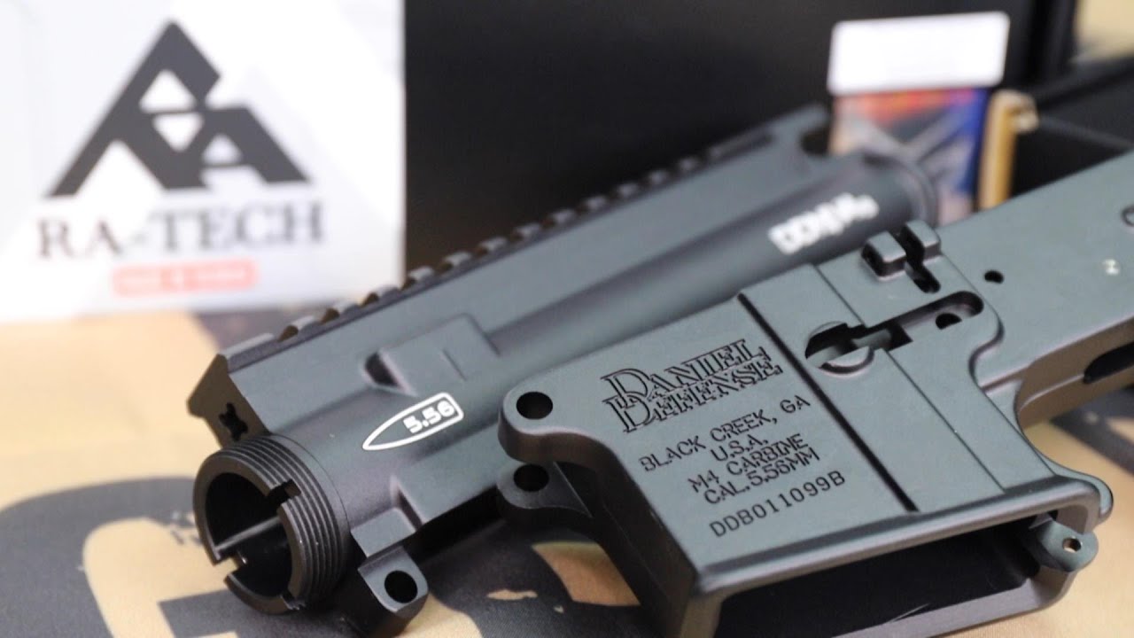 RA-TECH 7075-T6 Forged Receiver for WE AR series -Daniel Defense MK18 /  NOVESKE N4-300