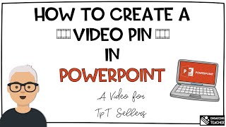 Creating a Video Pin Using My TpT Product Cover