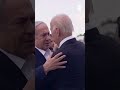 President Biden welcomed by Israel Prime Minister Netanyahu as he lands in Tel Aviv | ABC News