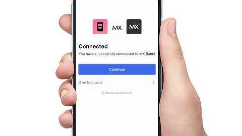 How do I connect to my external account on mobile? | Linking External Accounts IOS | Blue Digital