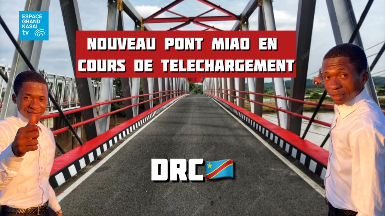 #ДРК🇨🇩 #Кананга вот как идут строительные работы на новом мосту Мяо