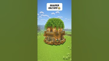 Minecraft Shaders Vs Vanilla😂 #shorts