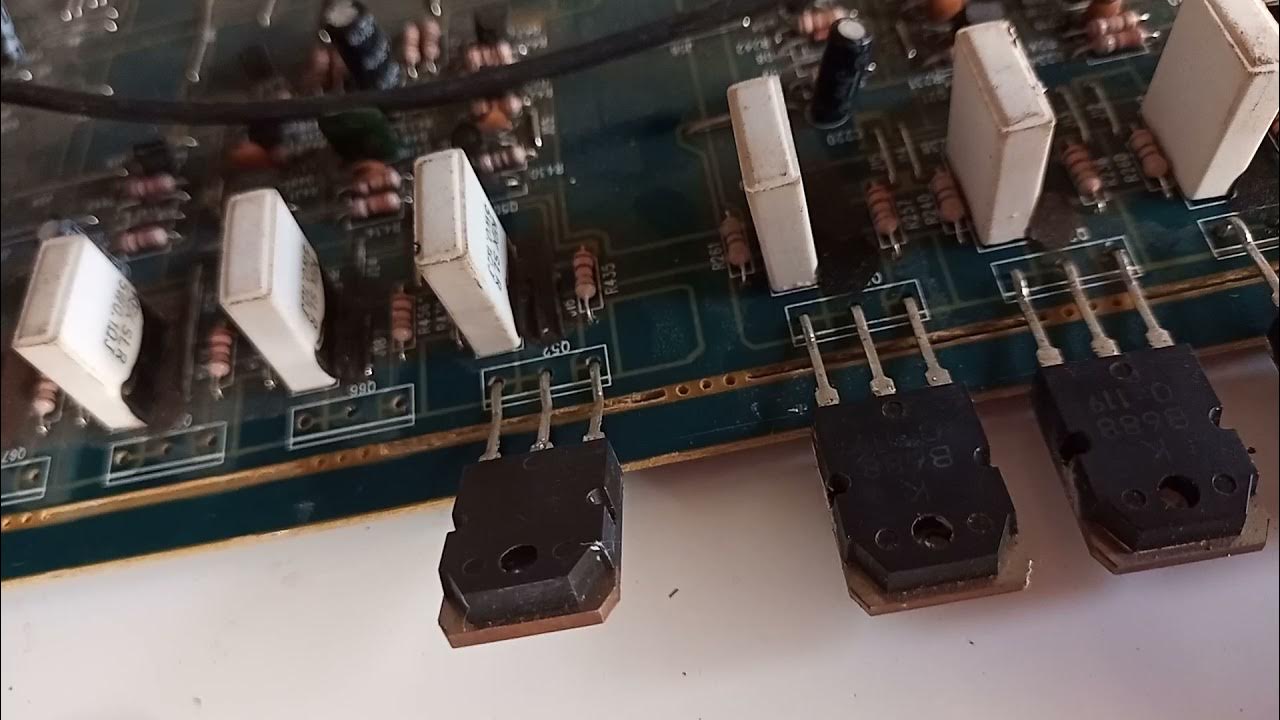 substituto do transistor (C5198) e (A1941) YouTube