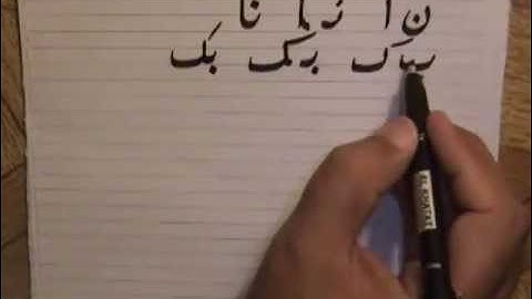 Lesson-6: Course-1 (Basic Sounds with Words): Urdu Language