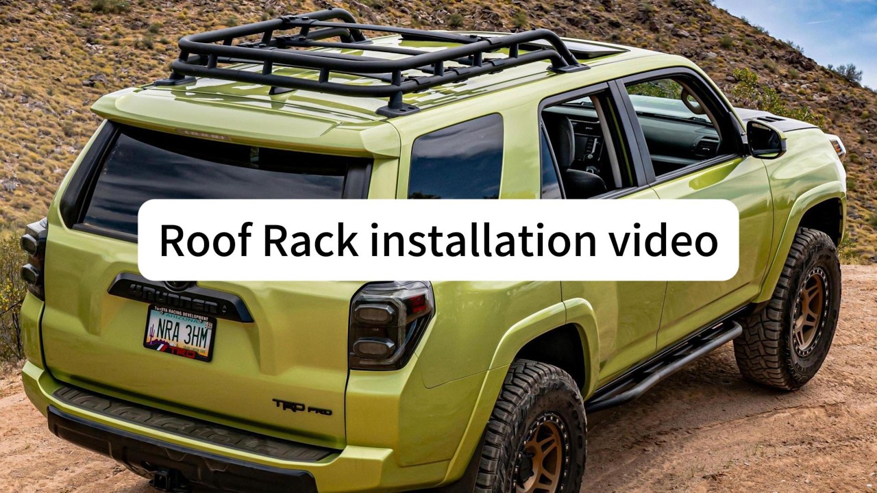 Roof Rack installation video#ninte #car #cartok #video #carenthusiast #toyota