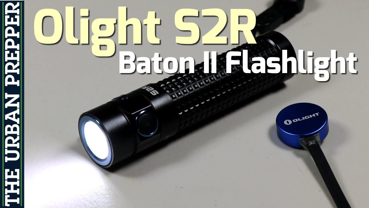 Olight S2R Baton II Flashlight Review - YouTube