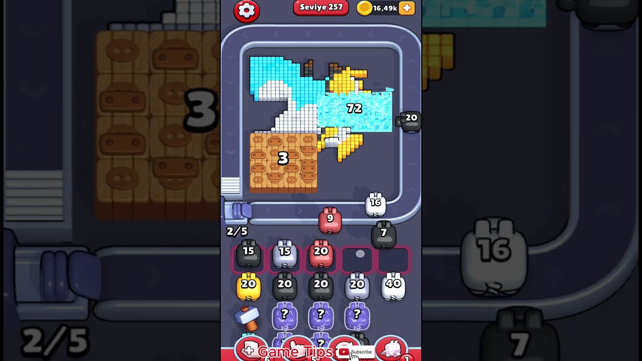 Pixel Flow level 257