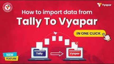 Now Import Tally Data to Vyapar In Just One Click 🎯 Best Tally Alternative
