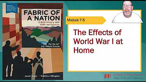 Lecture 7.5 - Effects of WW1 at Home