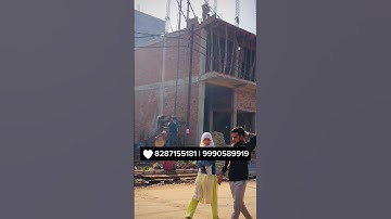 फ्लैट बना दिया 99 गज का 2 मंजिल/दिल्ली में सस्ते घर प्लॉट | Plot in Delhi Ncr| New Rana builders #1k