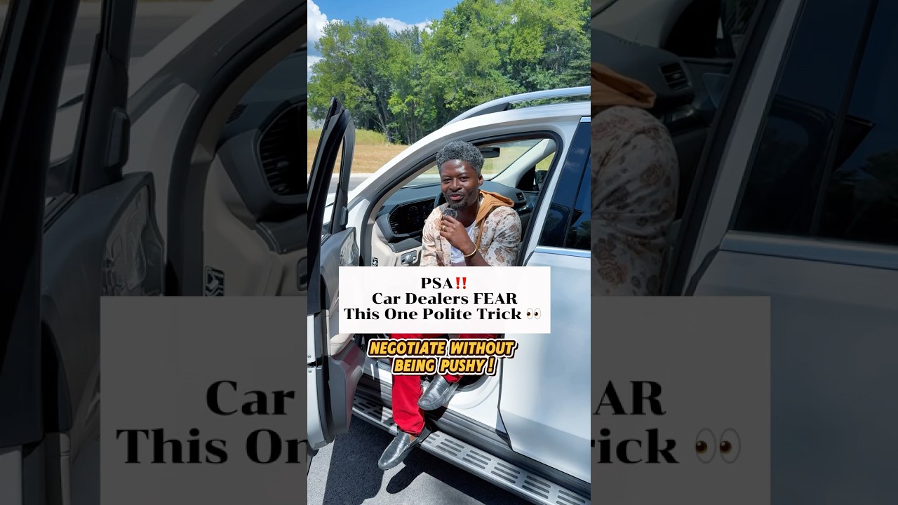 Car Buying Tip in 2025: Negotiation. 