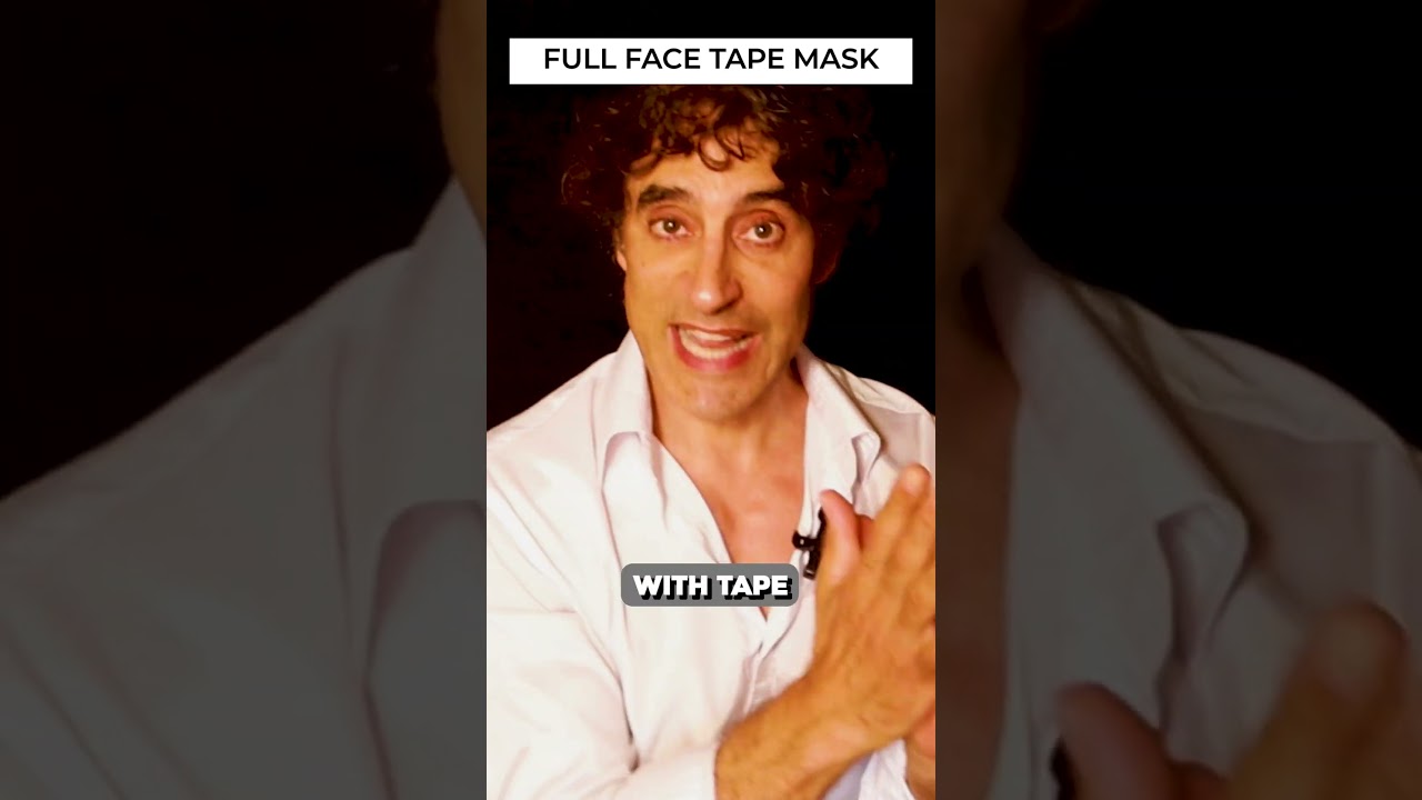ВЫ БЫ СДЕЛАЛИ ТАКУЮ МАСКУ ИЗ ЛЕНТЫ НА ВСЁ ЛИЦО? 😷