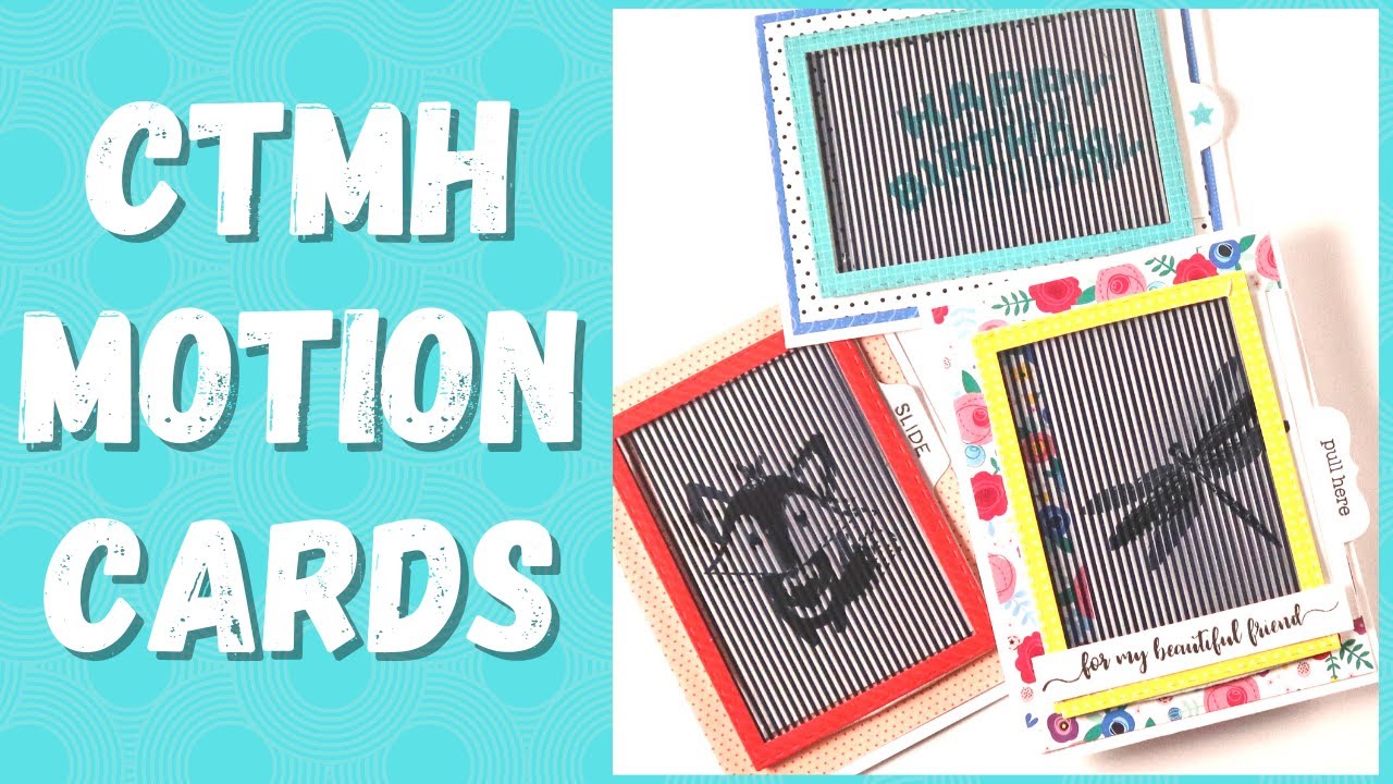 Interactive Motion Cards LIVE Cardmaking Wed 84 YouTube Interactive Motion Cards LIVE Cardmaking Wed 84 YouTube