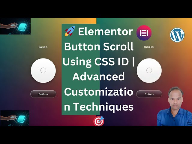 Elementor Scroll Button