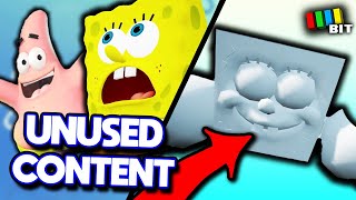 Spongebob Battle for Bikini Bottom Rehydrated LOST BITS | Unused & Unseen Content [TetraBitGaming]