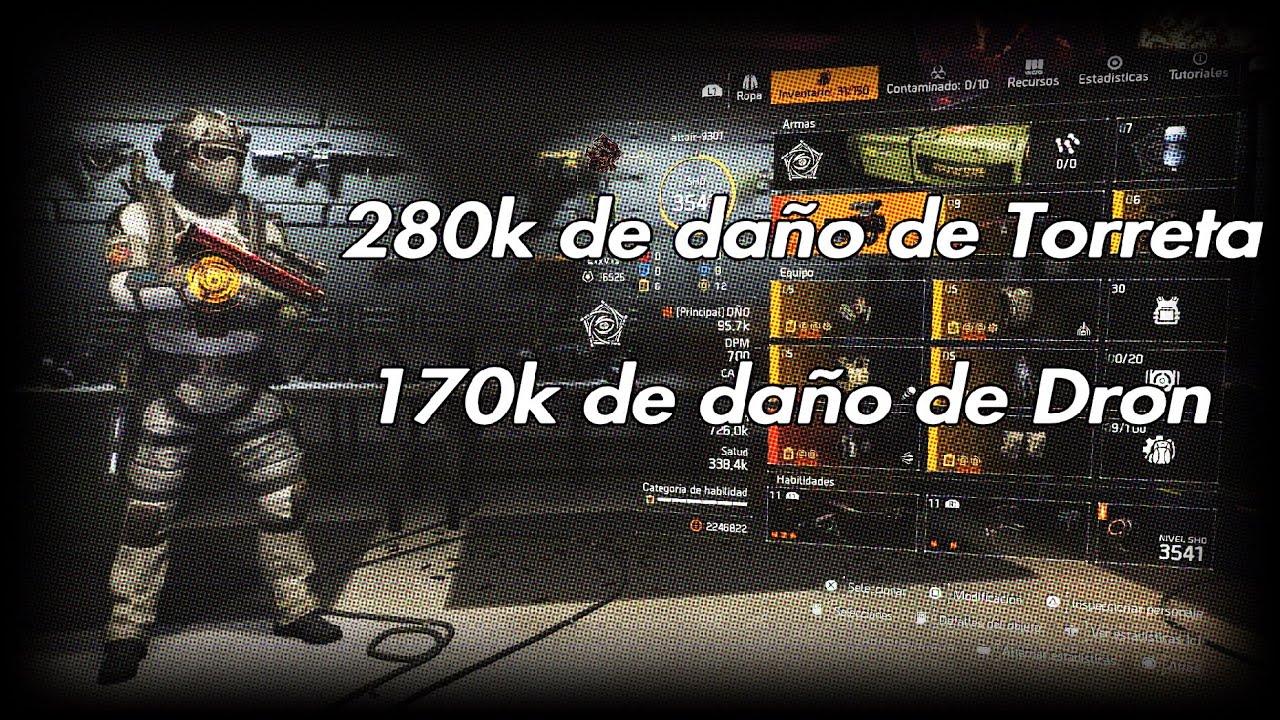 The división 2 | *PVE Build* | Dron y Torreta ACTUALIZADA | Forma de onda | 280K de daño - TU 12.1